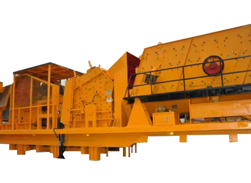 Tire Mobile Crusher Plant Tire Mobile Crusher Plant